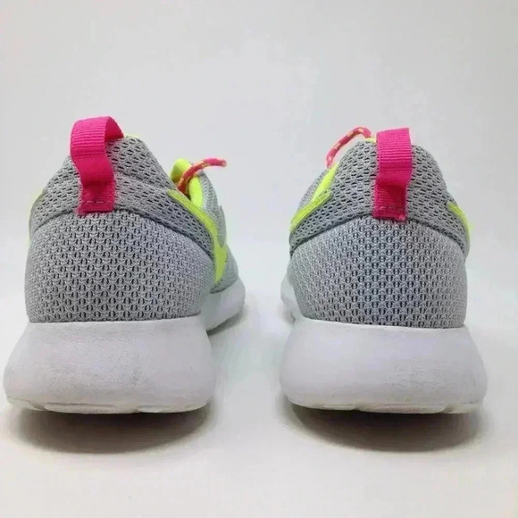 Nike Roseherun Pure Platinum Girl Size 6 Sneakers - Picture 3 of 7